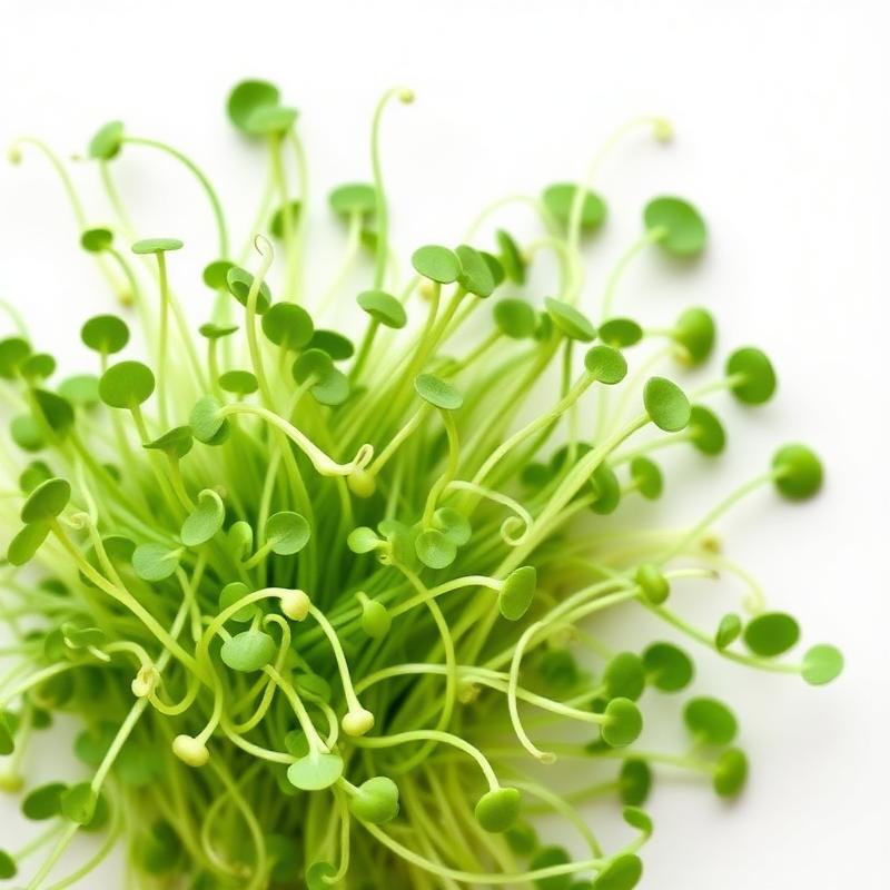 Speckled Pea Shoots microgreens grown in St. Augustine